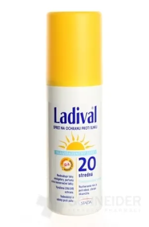 LADIVAL 20 LF TRANSPARENT Spray 150 ml SD SK