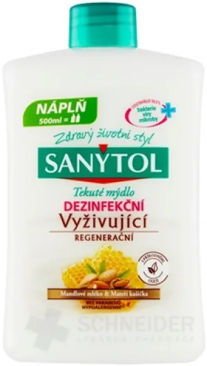 SANYTOL Flüssigseife DESINFEKTIONSMITTEL Pflegend
