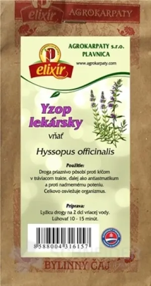 AGROCARPATY YZOP MEDIZINISCHES GELB