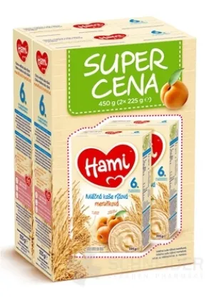 Hami-Milchbrei mit Reis und Aprikose