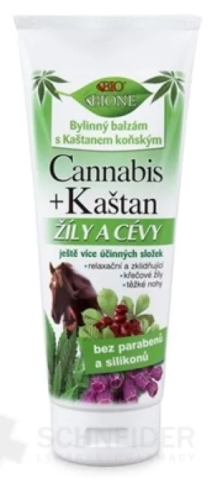 BC BIO Cannabis+Chestnut Pferdebalsam Venen und Blutgefäße