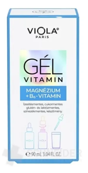 VIOLA PARIS Gel Vitamin MAGNESIUM + VITAMIN B6