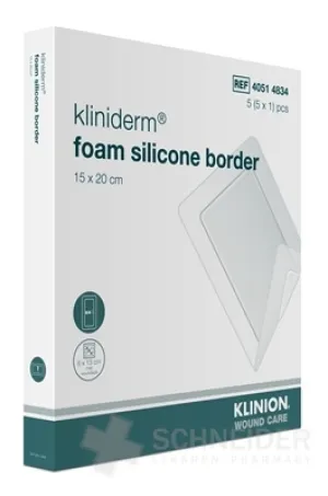 Kliniderm-Schaum-Silikonrand