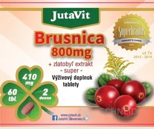 JutaVit Cranberry 800 mg + Zlatobyľ-Extrakt – großartig