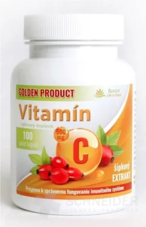 GOLDENES PRODUKT Vitamin C 500 mg + B3 + D3 + Pfeile