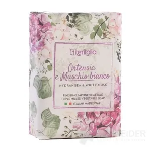 Iteritalia Hortensia und weiße Moschus-Kräuterseife