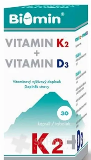 BIOMIN VITAMIN K2 + VITAMIN D3
