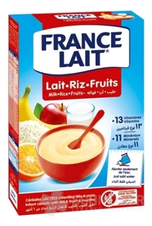FRANCE LAIT Reisbrei mit Milch und Früchten