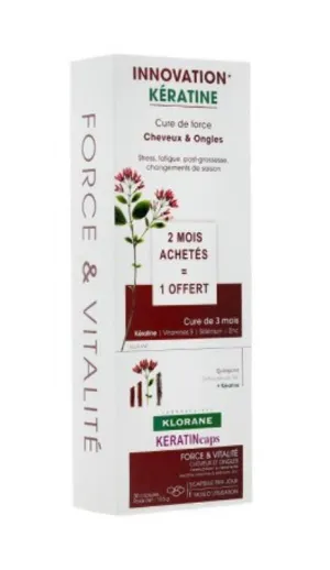 Klorane Keratincaps TRIO 3x30 Kapseln