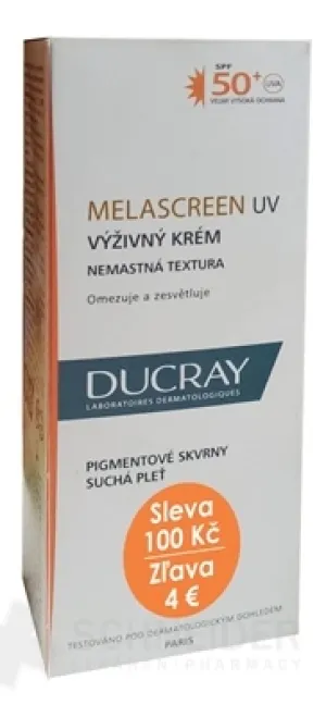 DUCRAY MELASCREEN CREME RICHE SPF50+ (Rabatt)