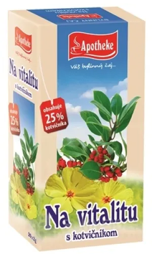 APOTHEKE-TEE Für Vitalität mit Anker