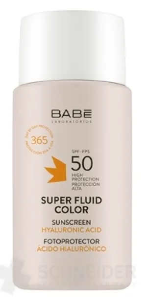 BABÉ SUPER FLUID COLOR SPF50