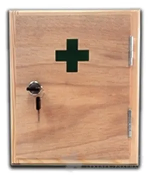 Kleines Erste-Hilfe-Set aus Holz