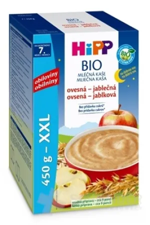 HiPP BIO MILCH PORUSH Gute Nacht Haferflocken mit Apfel