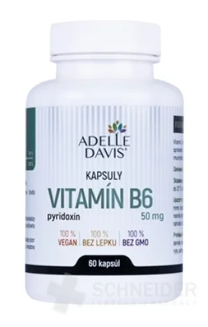 ADELLE DAVIS VITAMIN B6, Pyridoxin 50 mg
