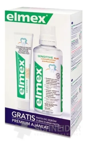 ELMEX SENSITIVE PLUS MUNDWASSER + PASTE