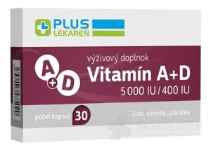 PLUS APOTHEKE Vitamin A+D 5000 IE/400 IE