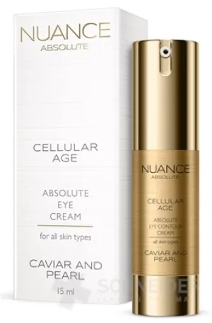 Nuancierte Augencreme mit Kaviar und Perlen