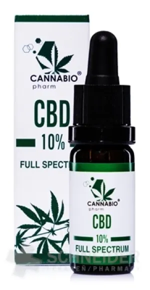 CANNABIOpharm CBD 10 % VOLLSPEKTRUM
