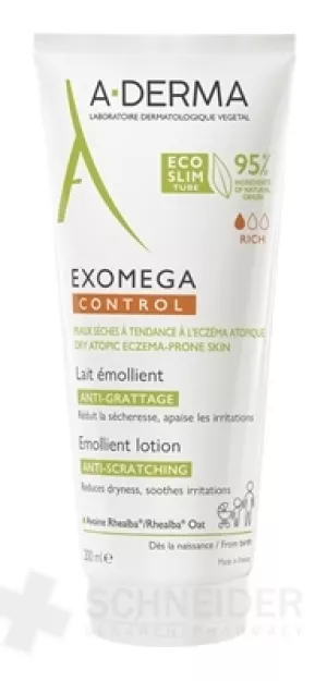 A-DERMA EXOMEGA CONTROL Weichmachende MILCH