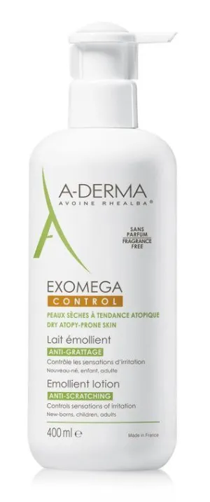 A-Derma Exomega Control Weichmachermilch 400 ml