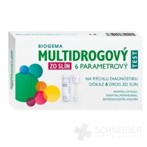 BIOGEMA MULTIDRUG TEST AUS SPEICHER MIT 6 PARAMETERN