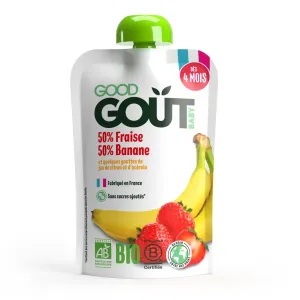 Gute Gicht BIO Erdbeere mit Banane