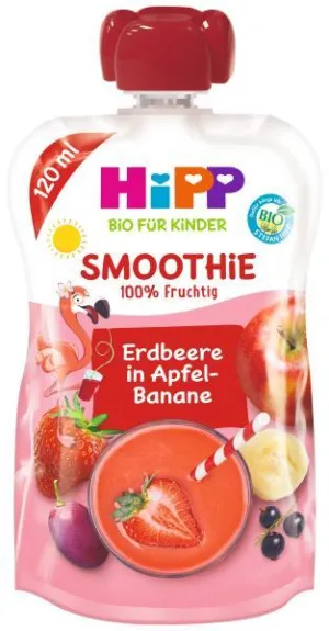 HiPP BIO Smoothie Apfel Banane Rote Frucht