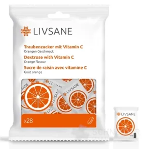 LIVSANE Traubenzucker mit Vitamin C