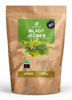 Allnature YOUNG BARLEY BIO VEGAN Pulver