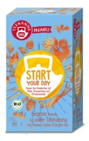 TEEKANNE ORGANICS BIO BEGINNEN SIE IHREN TAG