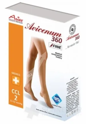 AVICENUM 360 FINE Oberschenkelstrümpfe, Mikro