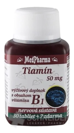 MedPharma THIAMIN 50 mg (Vitamin B1)
