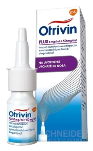 Otrivin PLUS 1 mg/ml + 50 mg/ml