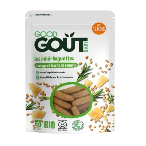 Good Gout BIO Mini-Baguettes mit Rosmarin und Käse