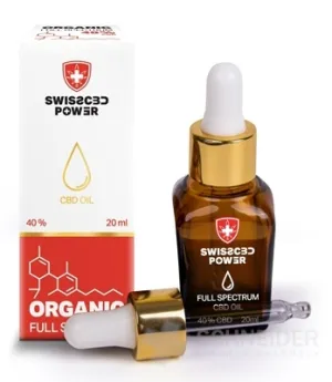 SwissCBD Power CBD-ÖL BIO Vollspektrum 40 %