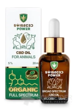 SwissCBDpower CBD-ÖL 5 % für Tiere