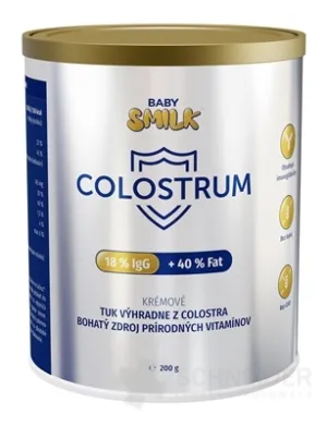 BABYSMILCHCREME KOLOSTRUM 18 % IgG + 40 % Ende