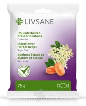 LIVSANE Kräuterpastillen Holunderblüten