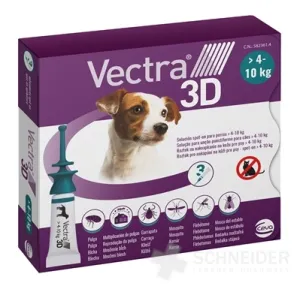 VECTRA 3D Spot-on psy S (4–10 kg)