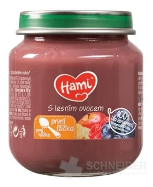 Hami-Fruchtbeilage mit Waldfrüchten
