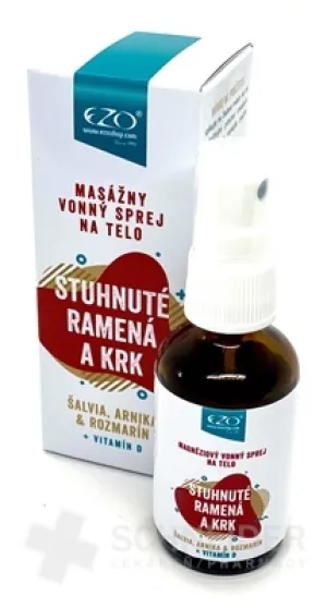 EZO MASSAGESPRAY – Steife Schultern und Nacken