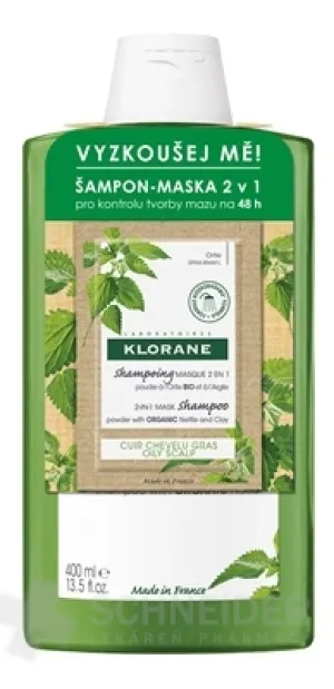 KLORANE SHAMPOO mit BIO-Brennnessel Akcia