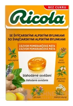 RICOLA Ingwer-Orangen-Minze