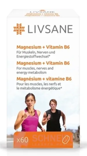 LIVSANE Magnesium + Vitamin B6