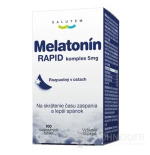 Melatonin RAPID-Komplex 5 mg GESUNDHEIT