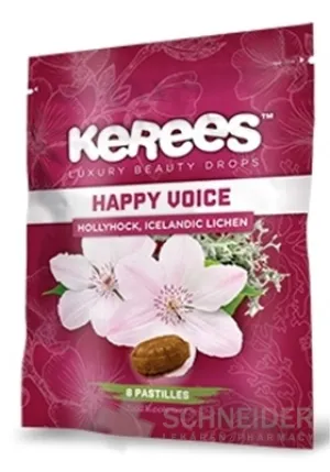 KEREES Hibiskuspastillen mit isländischer Flechte