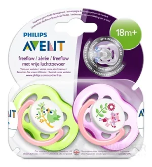 AVENT Schnuller 18M+ Freeflow, Mädchen