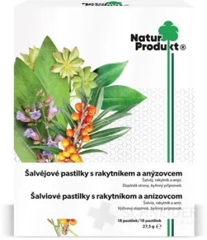 NaturProdukt Salbeipastillen mit Sanddorn