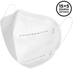 Atemschutzmaske FFP2 KN95 15+5 Stück gratis + 50 Stück Schutzmaske medizinisch 3-lagig